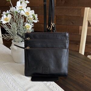 Dooney & Bourke Florentine triple Zip Crossbody